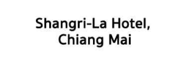 Shangri-La Hotel, Chiang Mai
